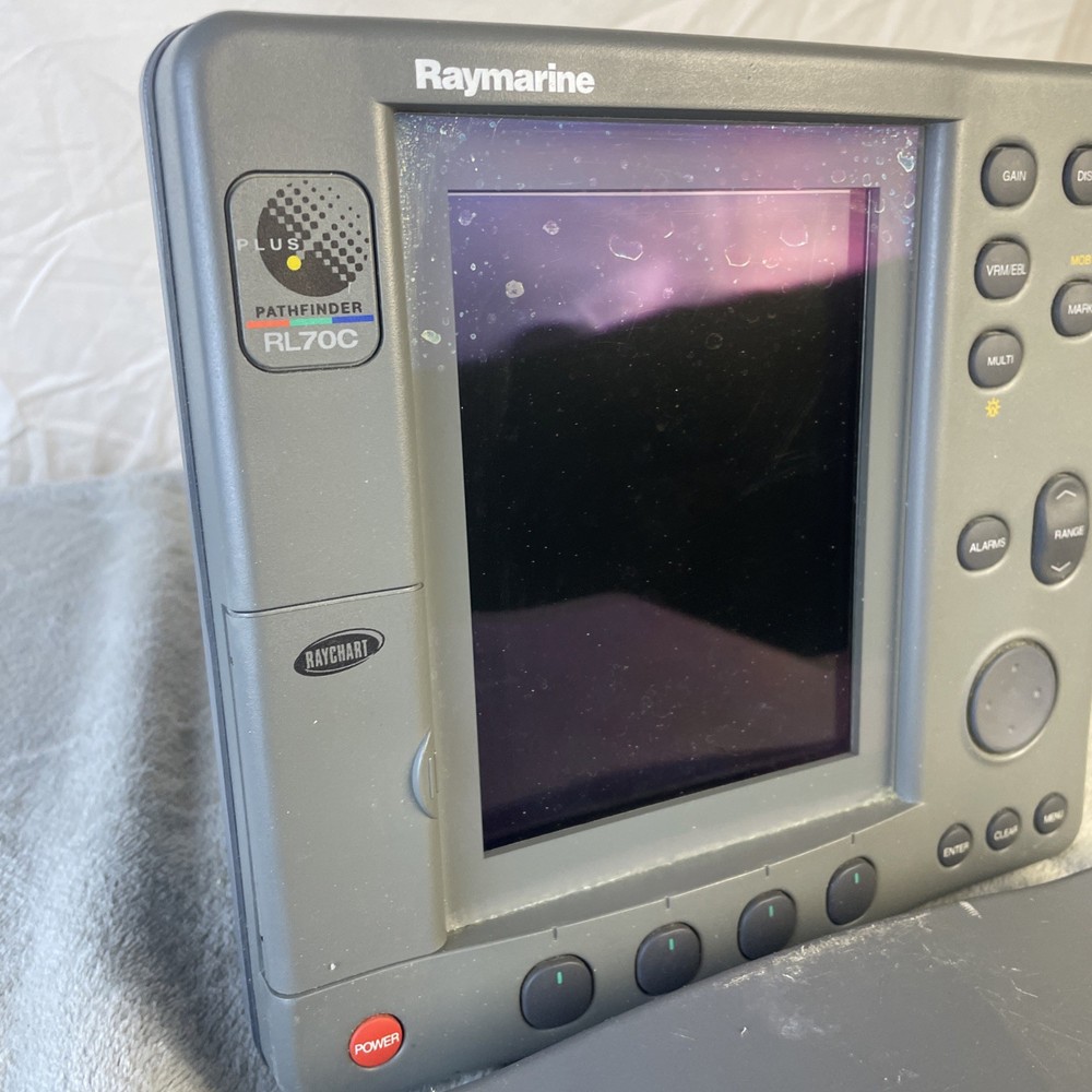 Raymarine RL70C Chartplotter Pathfinder Raychart Display E52034 RL70 C MFD Radar