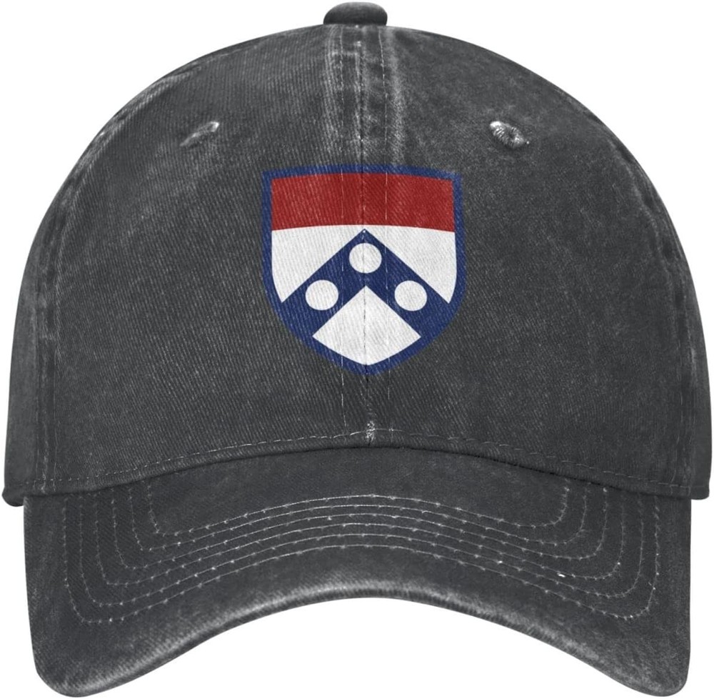 The Wharton School Hat Adjustable Personalized printed unisex baseball cap