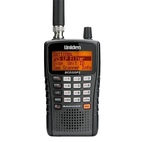 Uniden BCD325P2 Compact Digital Handheld Scanner (BCD325P2)