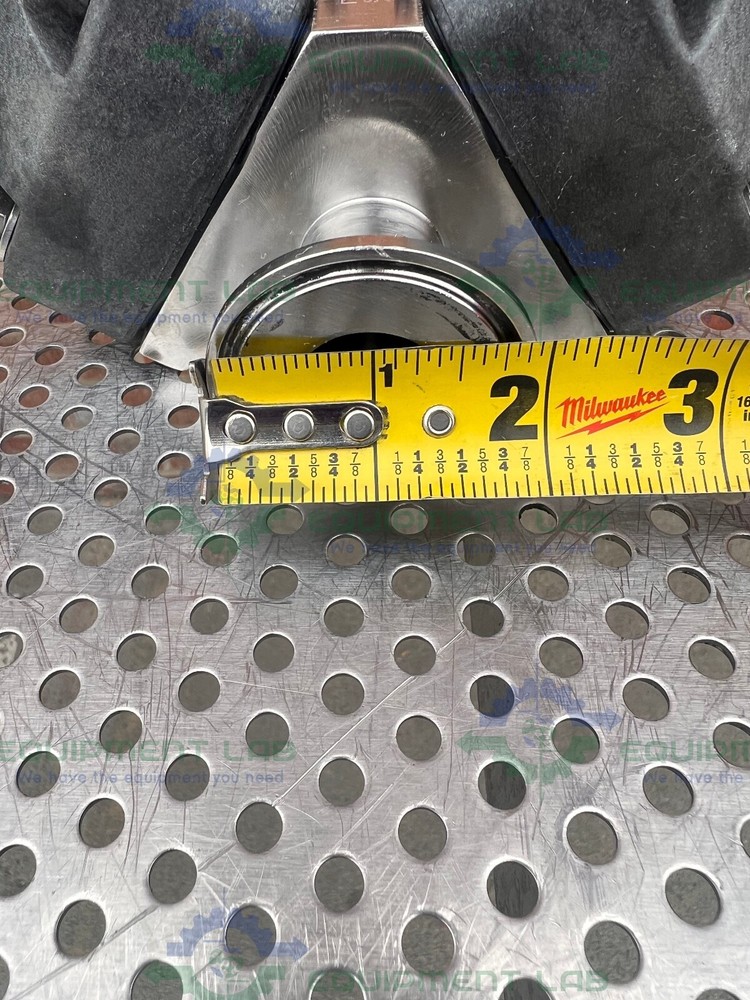 ITT Pure Flo 1-316L-RA20MAX 3 - Way Diaphragm Valve w/ 1" Sanitary Fitting