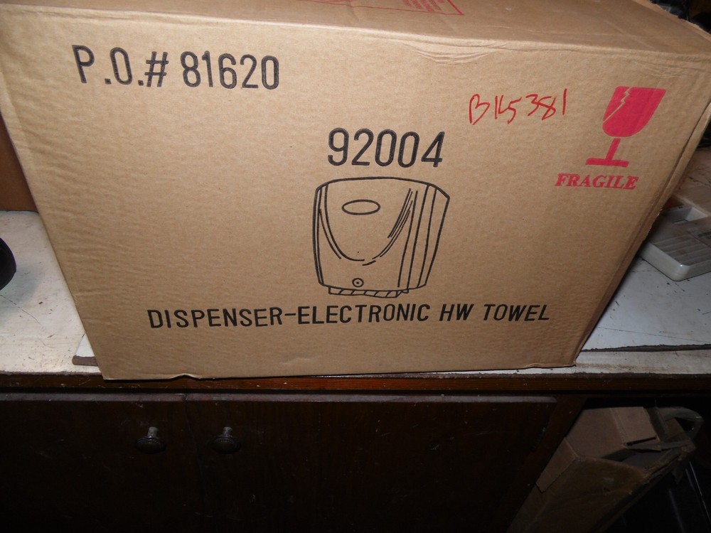 No Touch Hands Free Wall Mount Paper Towel Dispenser - 92004