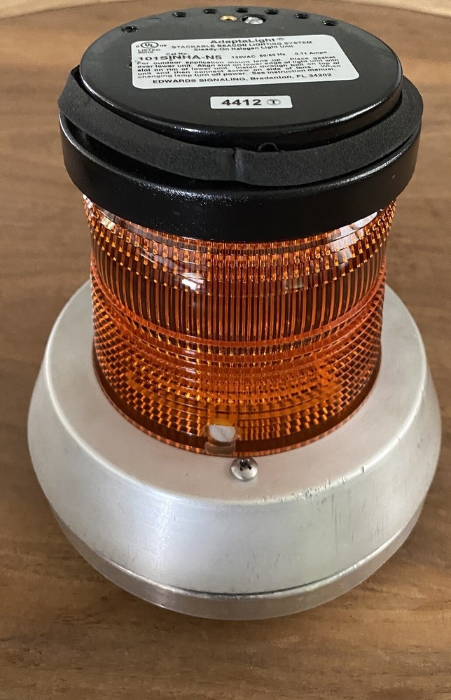 EDWARDS ADAPTALIGHT 101BS-N5 STACKABLE BASE UNIT W/ STEADY-ON HALOGEN LIGHT UNIT