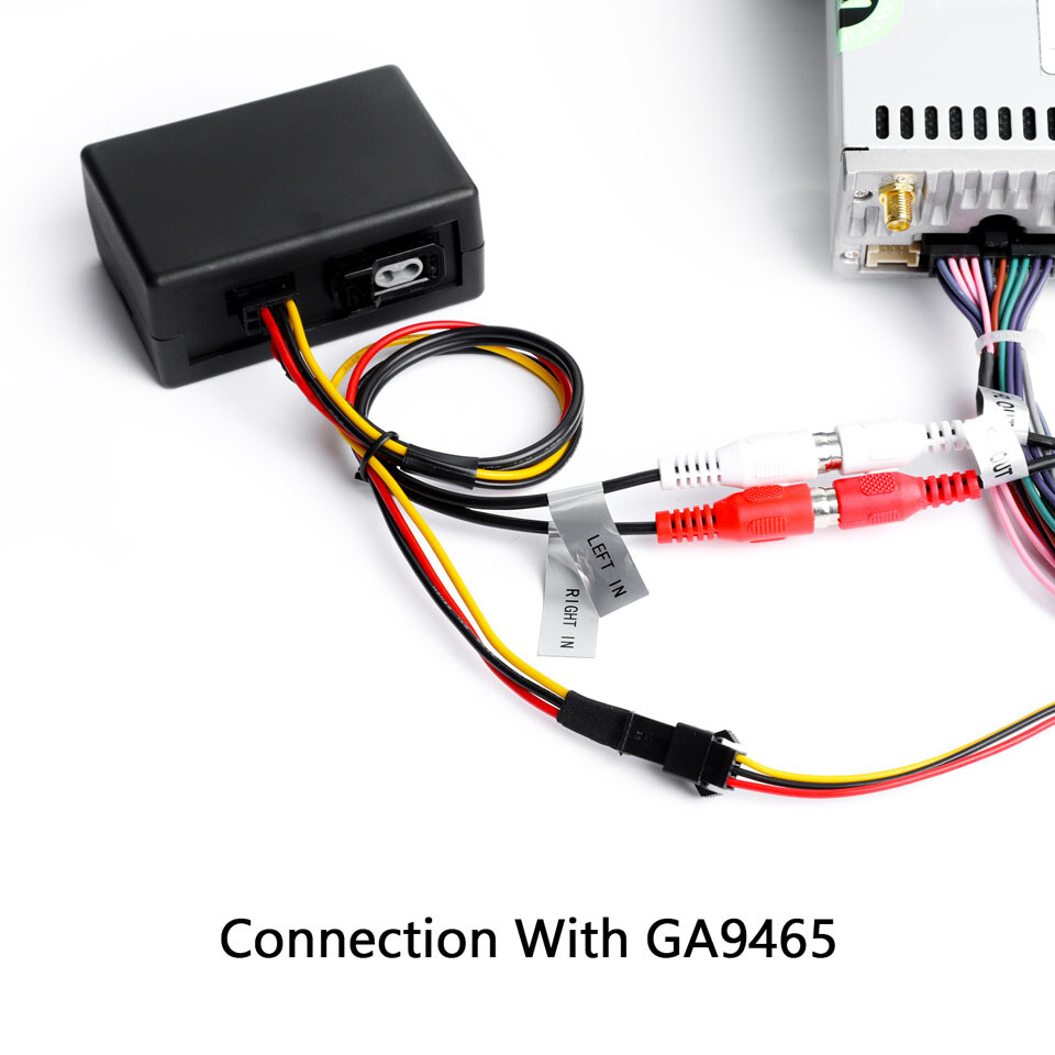 Optical Fiber Decoder Box For BMW E90-E93 Car Stereo Radio Optic input Logic 7 W