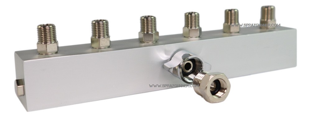 6 Way Adjustable Air Splitter by NO-NAME Brand