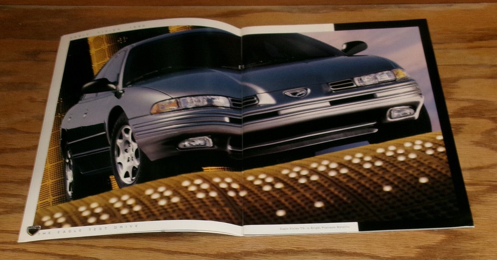 Original 1996 Eagle Vision Deluxe Sales Brochure 96 ESi TSi