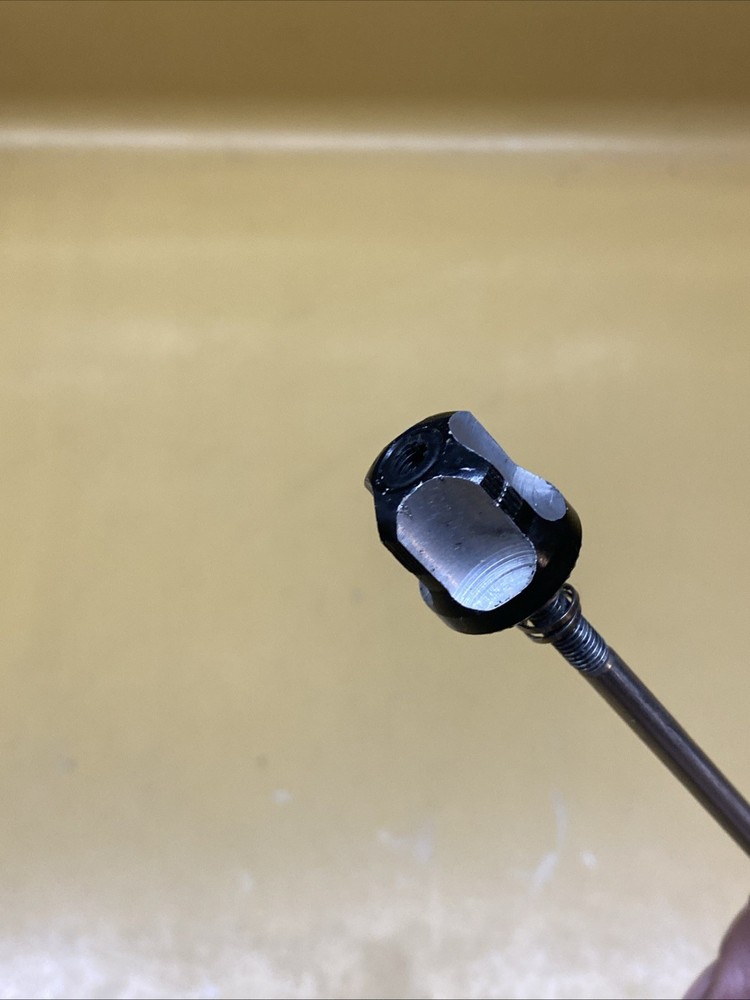 Black Specialized Front 100mm Steel Spindle Quick Release Skewer