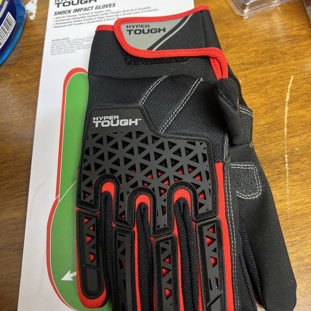 Hyper Today Gh Shock Impact Gloves New