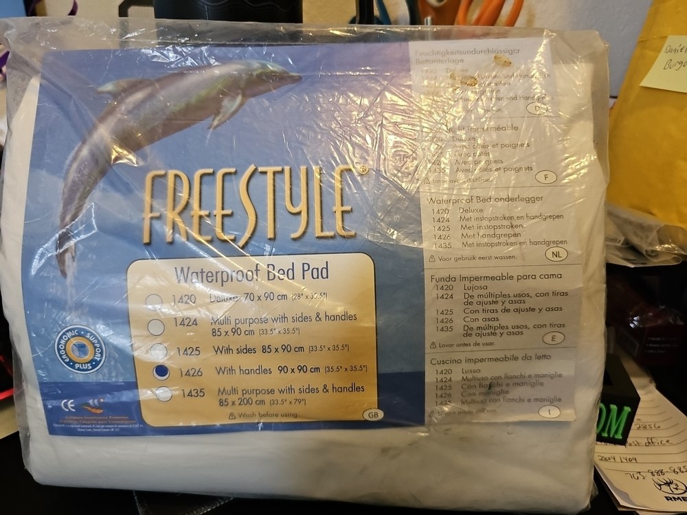freestyle waterproof bed pad