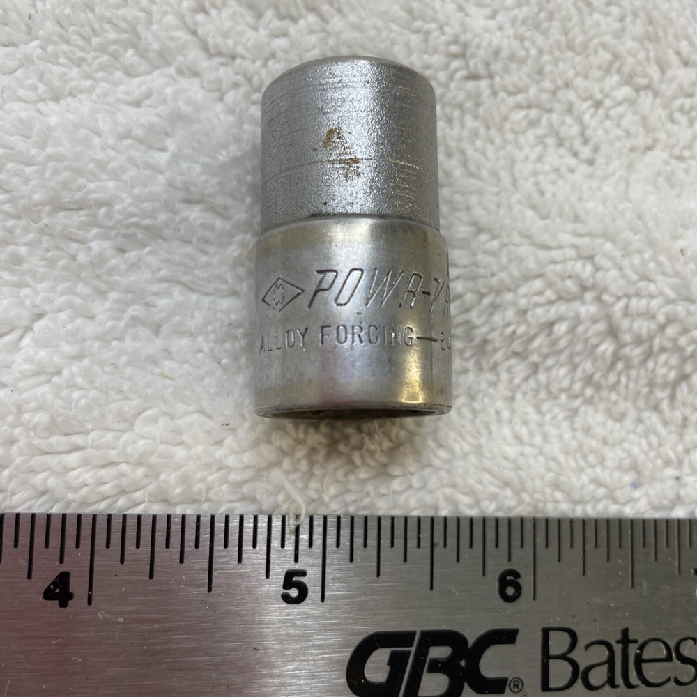 Powr-Kraft 7/16 Socket With 1/2 Drive