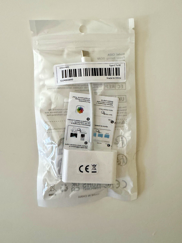 USB-C SD and Micro-SD Card Reader with USB-A Passthrough