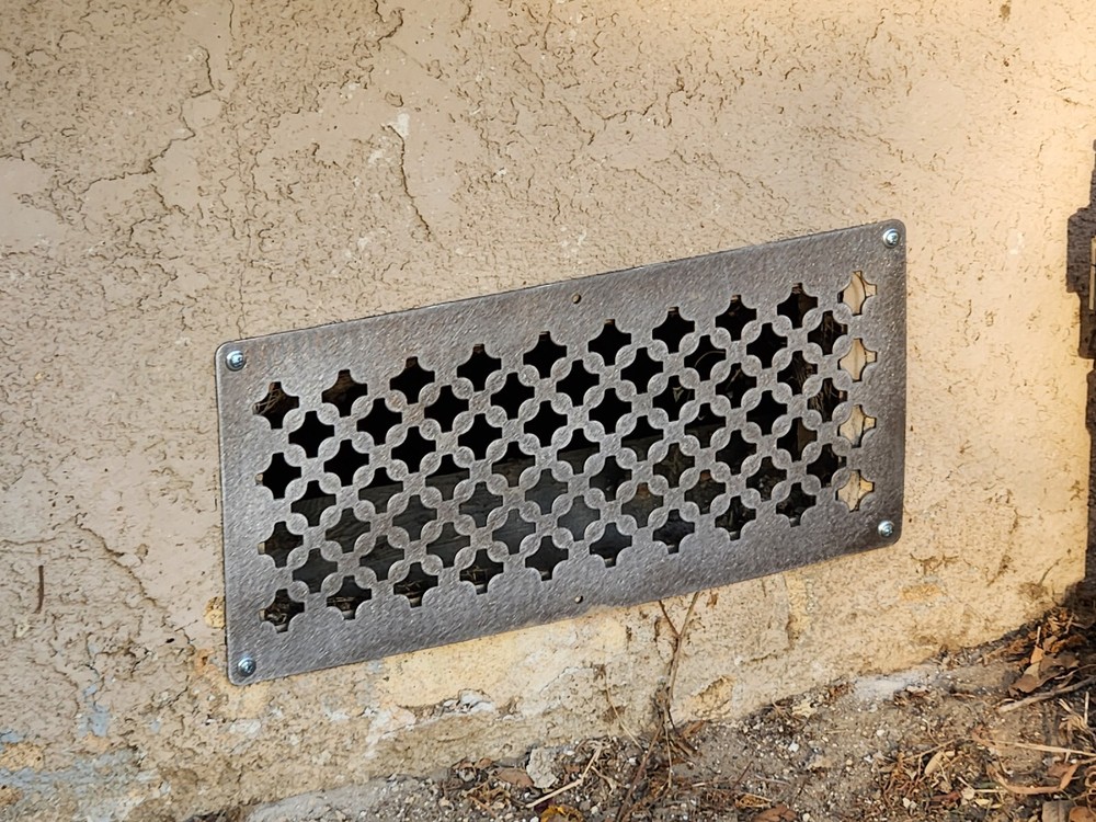Foundation Vent Cover Aluminum (4 pcs)