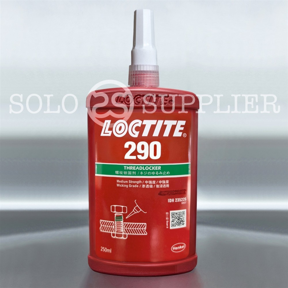 Loctite 290 Green Medium High Strength Threadlocker 250ml