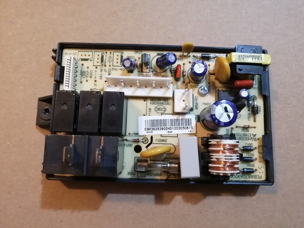 LG Air Conditioner Main Control Board EBR39283902