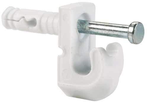 1770 Back Wall Clips for Drywall 48 Pack 48-Pack White