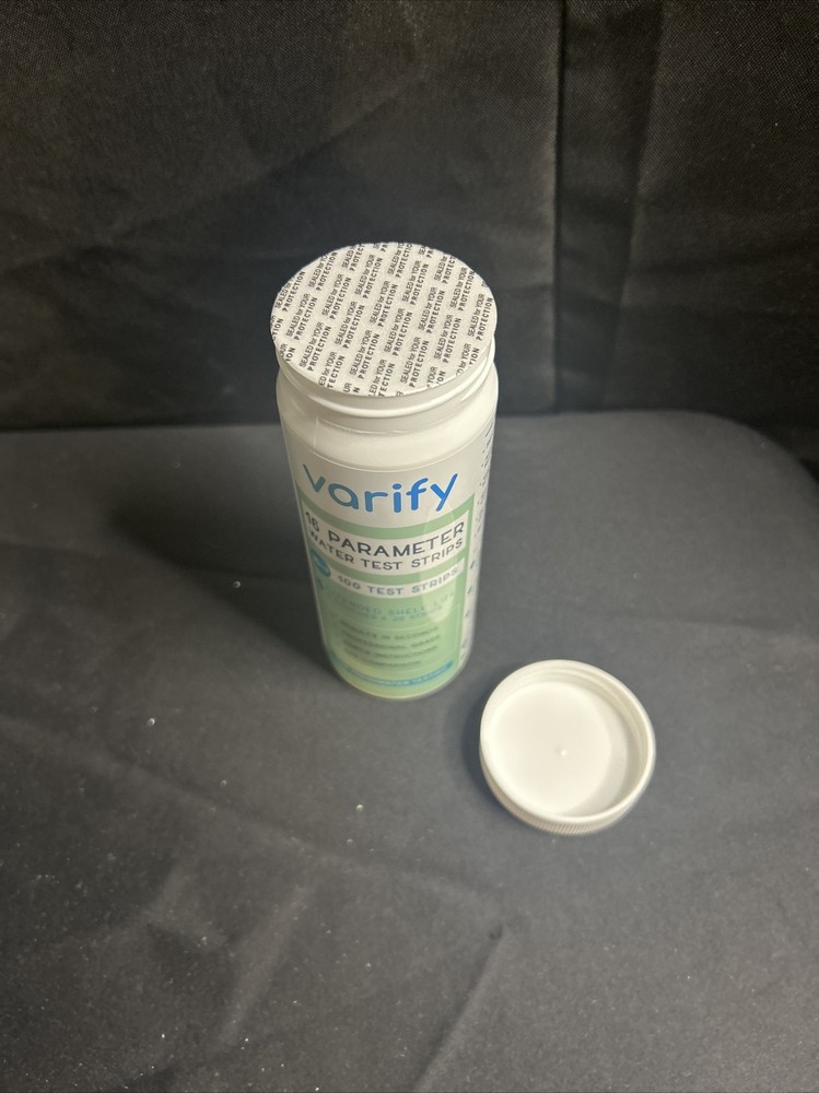 Varify 16 Parameter Water Test Strips,100ct. (For Freshwater Testing)