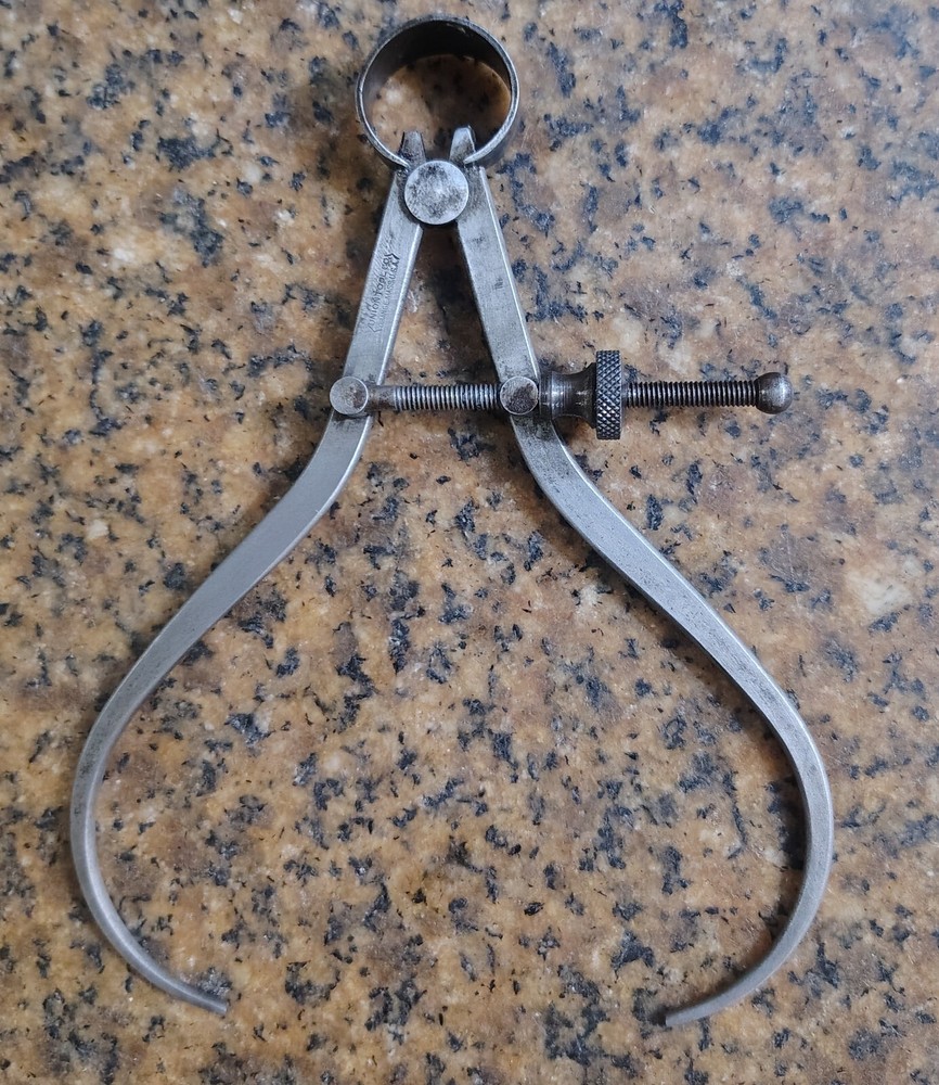 🗽 VINTAGE UNION TOOL 5" OD CALIPER
