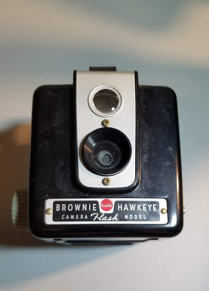 Vintage Kodak Brownie Hawkeye Flash Model Camera