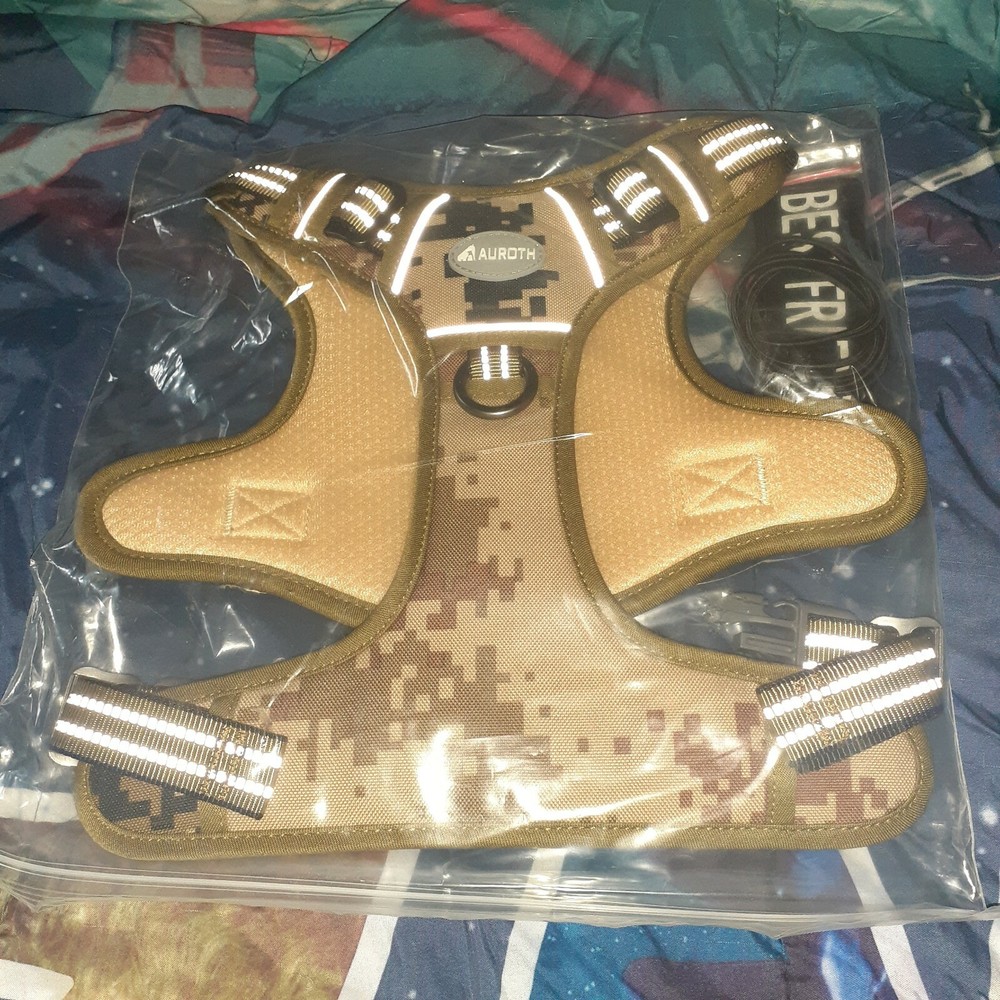Auroth Dog Harness - Tactical & Training Harness - Digital Camo - Medium