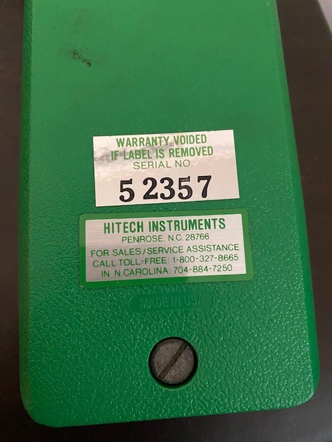 Hitech Instruments Turbo Fan Class Calibratable Halogen Leak Detector HI 350