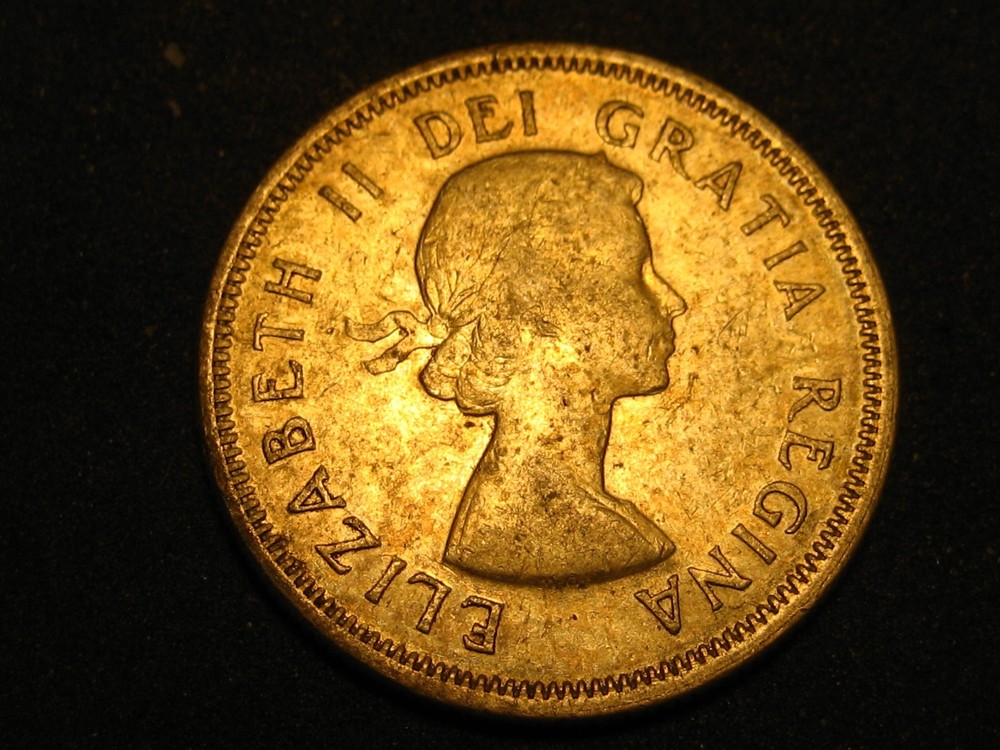 1961 80% Silver Canadian Quarter
