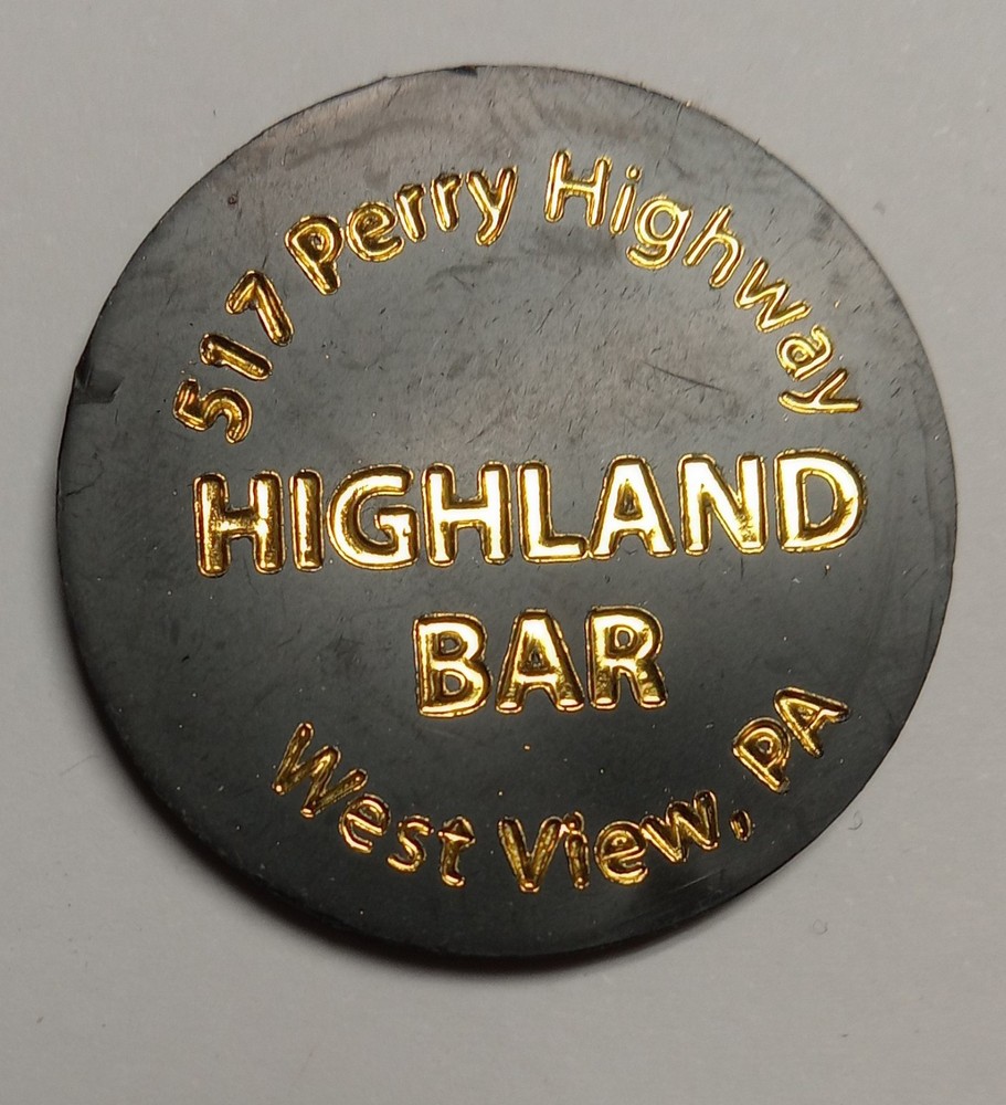 Plastic Trade Token West View Pennsylvania