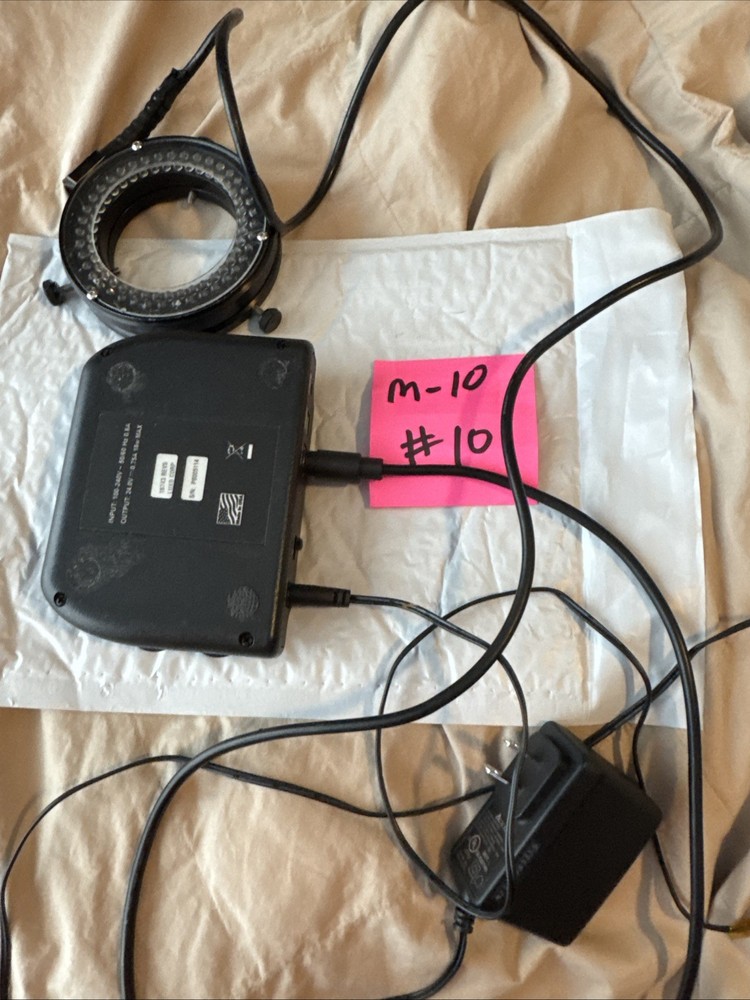 (Works) Luxo Microscopes By Unitron 18743 - Dimmable LED High Output Ring Light