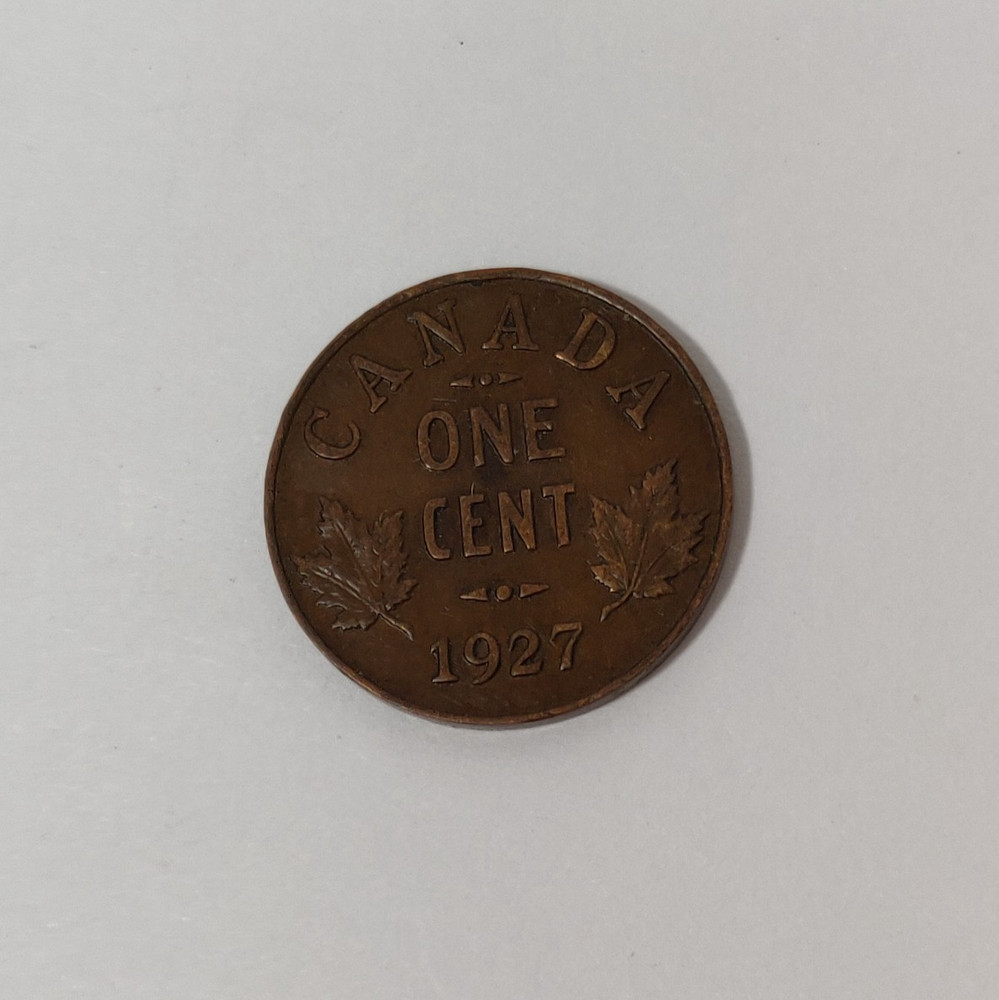 1927 CANADA ONE CENT UNCIRCULATED
