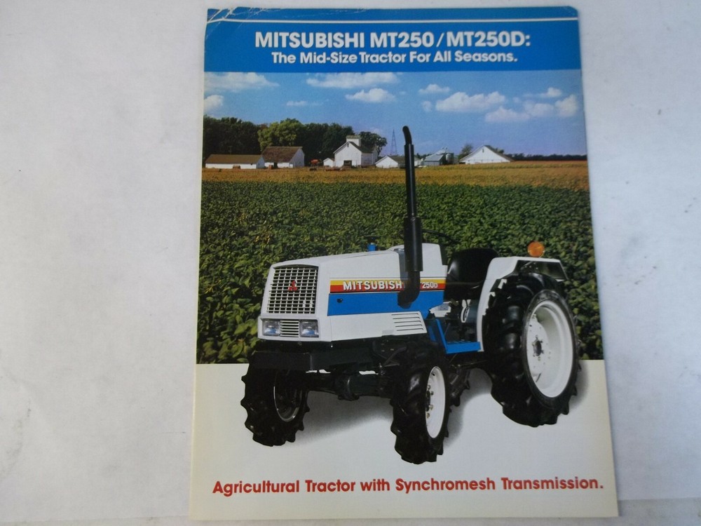 Mitsubishi MT250 MT250D Tractor Brochure