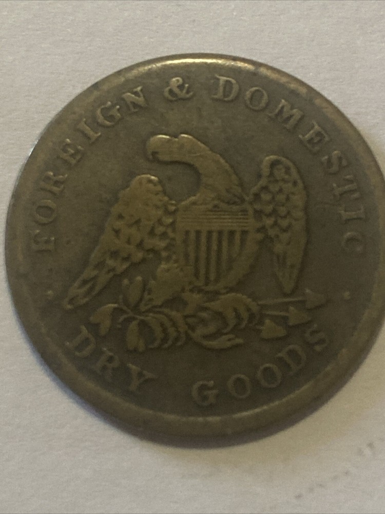 1850 Smith & Murphy Co Dry Goods Token