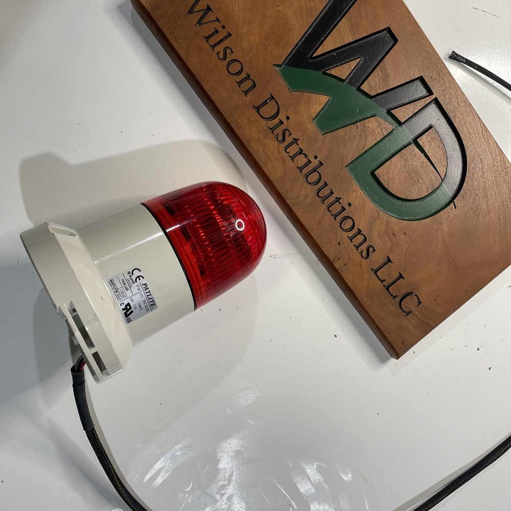 Patlite PEW-24B Red Beacon Light - NEW