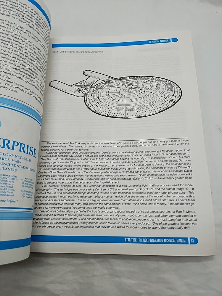 Star Trek The Next Generation Technical Manual Book
