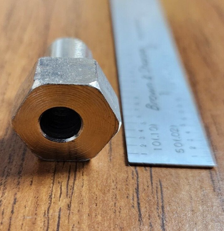 New Take Off Hex Head Offset Guide Wheel Bushing Compared to HAAS® PN# 54-0020