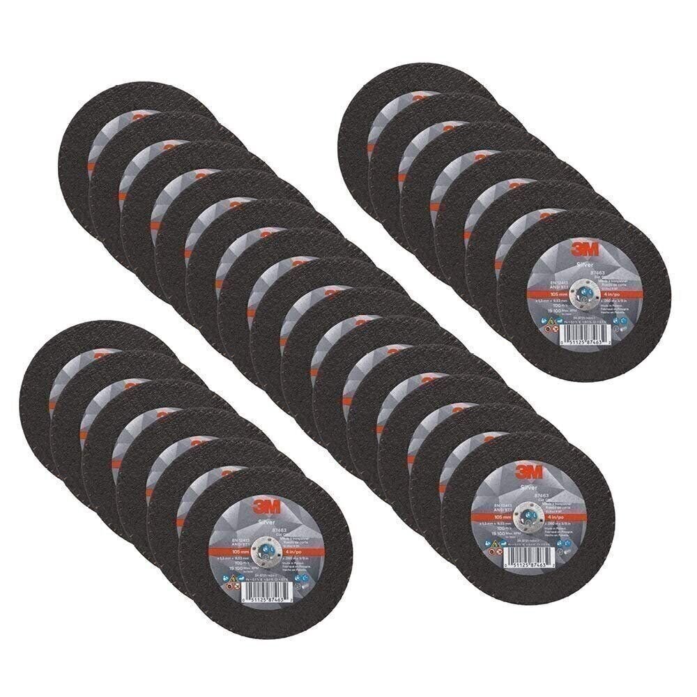 3M Silver Cut-Off Wheel, Precision Shaped Ceramic, Long-Lasting