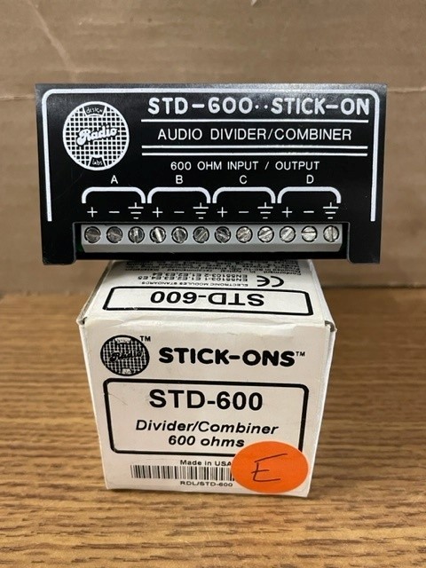 STD-600 STICK-ONS AUDIO DIVIDER / COMBINER