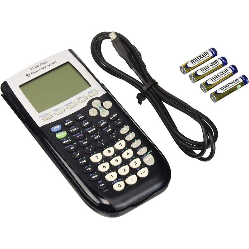 TI-84 Plus Graphing Calculator Black