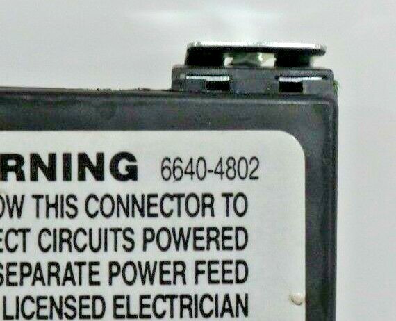 HAWORTH PCSS-3B Electrical Cable Wire Connector Cubical Panel | 6640-4802 | 8"
