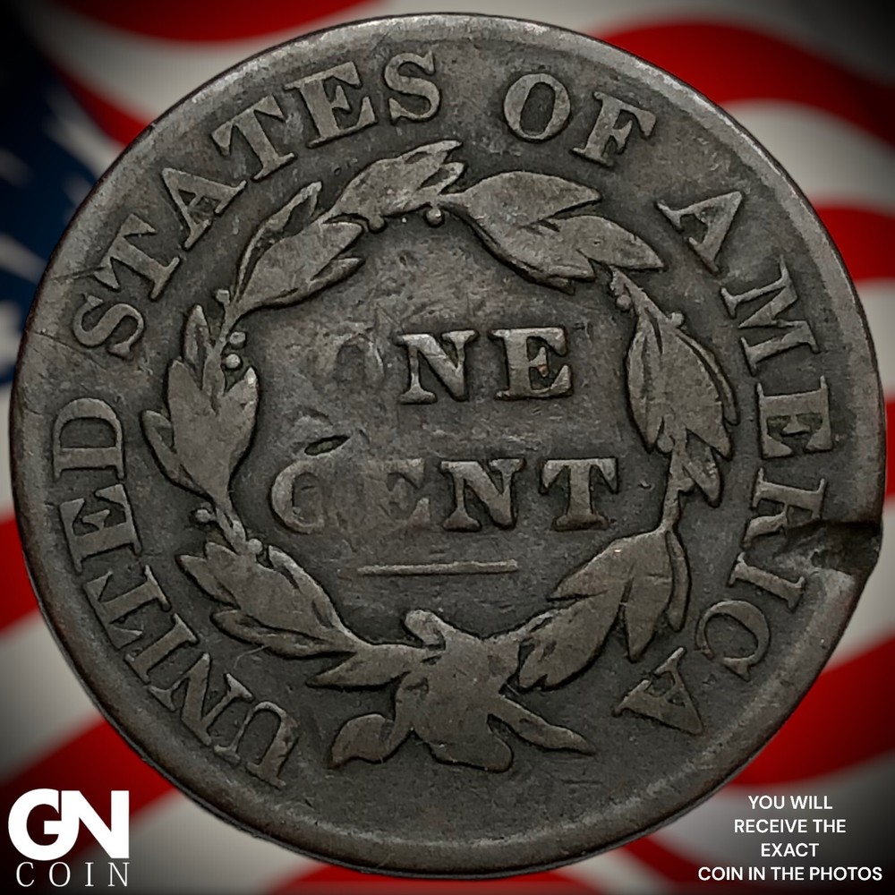 1828 Coronet Head Large Cent M3108