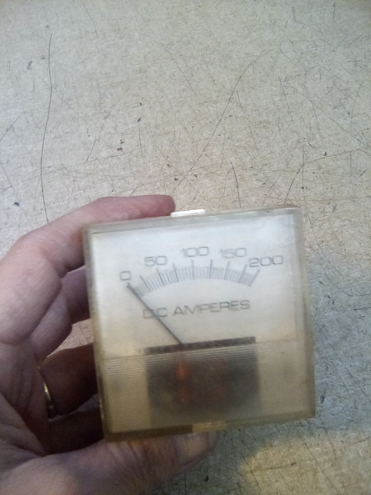 DC Anperes 0-200 Gauge