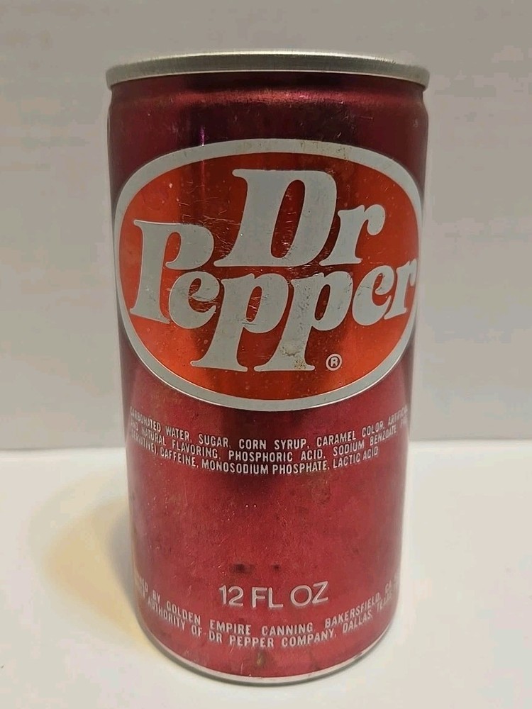 Vintage Dr. Pepper Can.