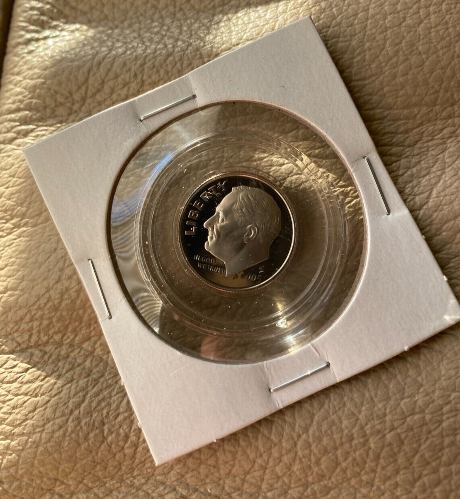 2005 S Roosevelt Dime Ten-Cent Coin 10c