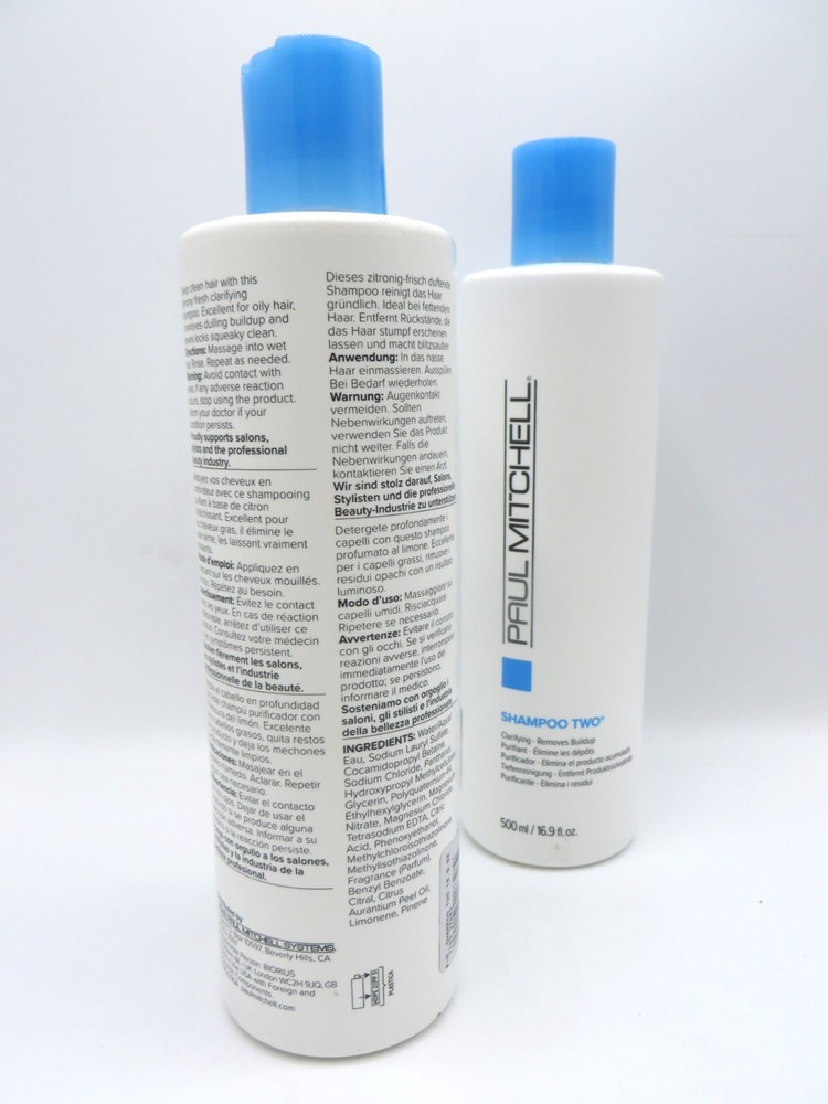 PAUL MITCHELL SHAMPOO TWO 16.9 OZ 2 PCS