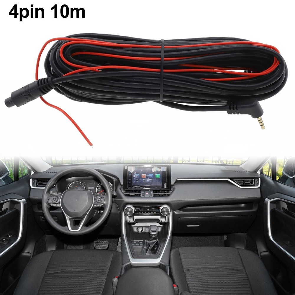 Practical 10M Car DVR for DASH Camera Extension Cable for Recorder Installation