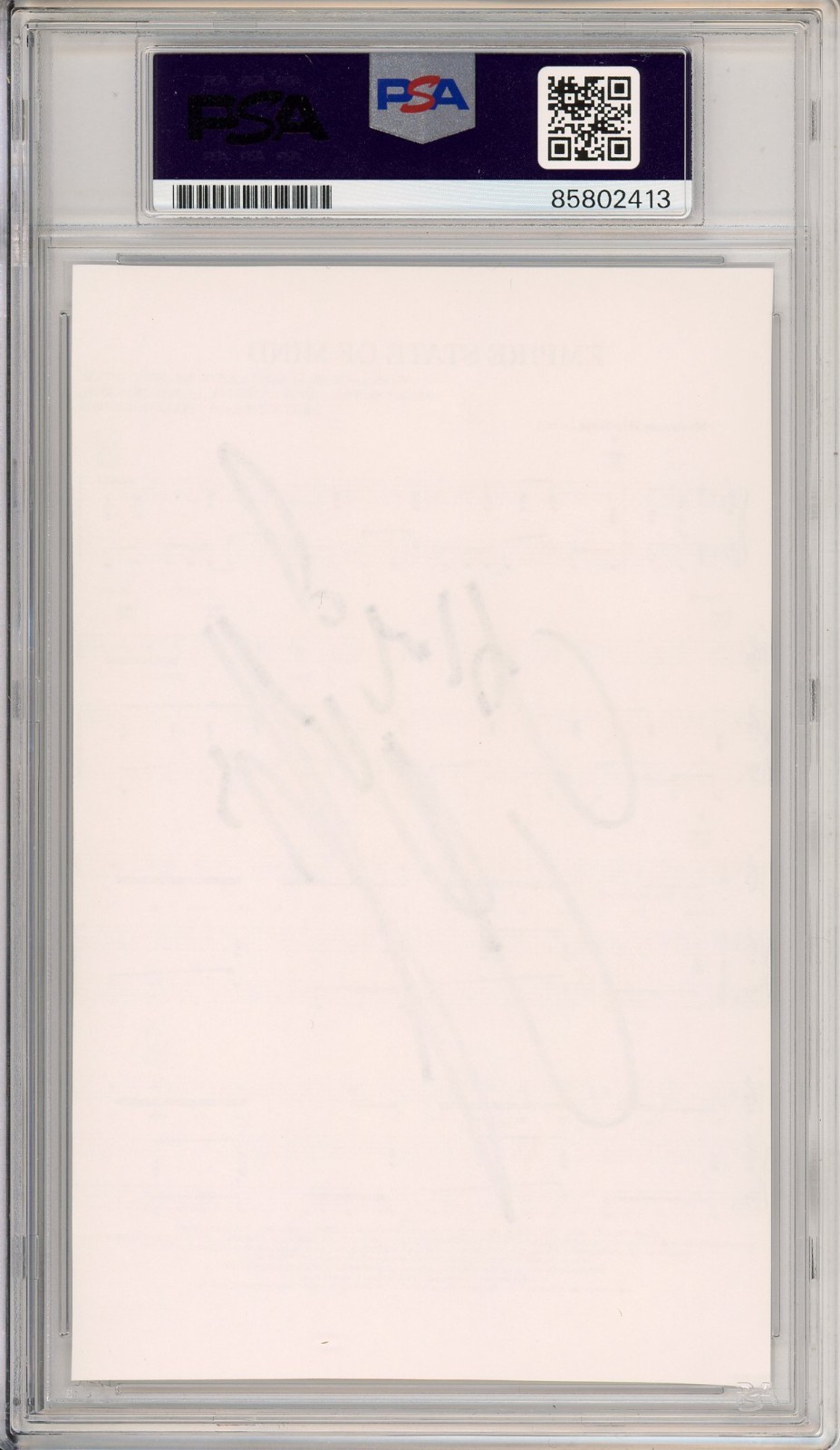 Alicia Keys SIGNED Empire State of Mind Lyric Piano Sheet Music PSA DNA COA AUTO