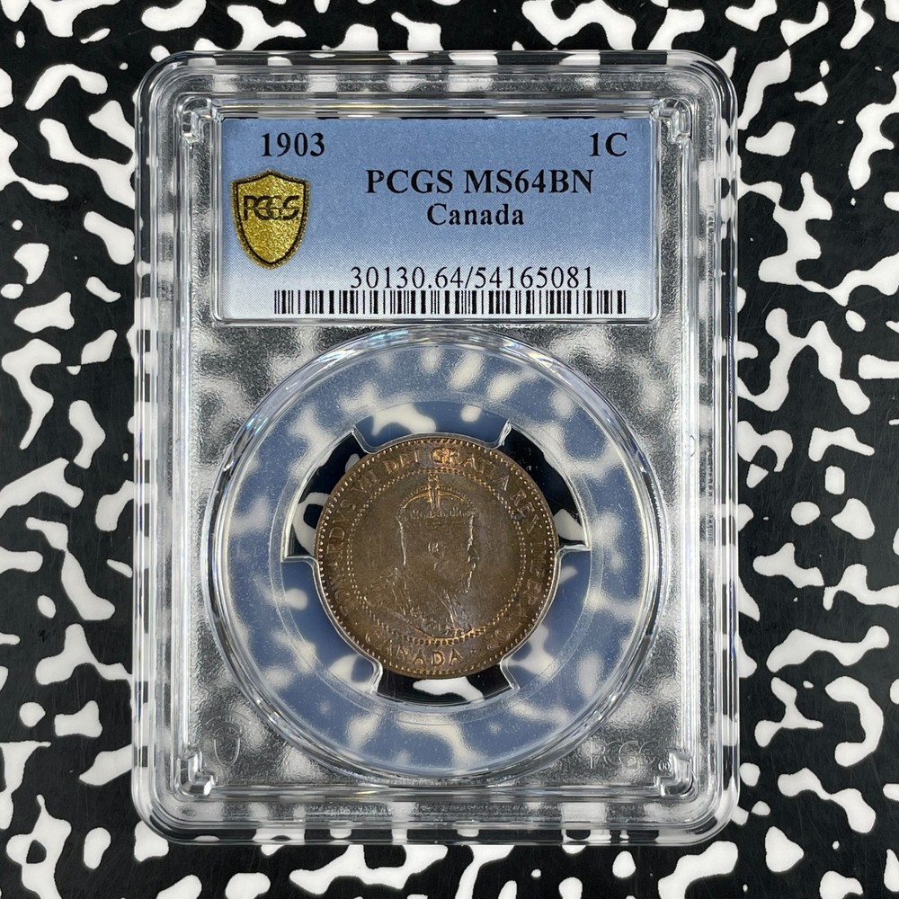 1903 Canada Large Cent PCGS MS64BN Lot#G2145 Choice UNC!