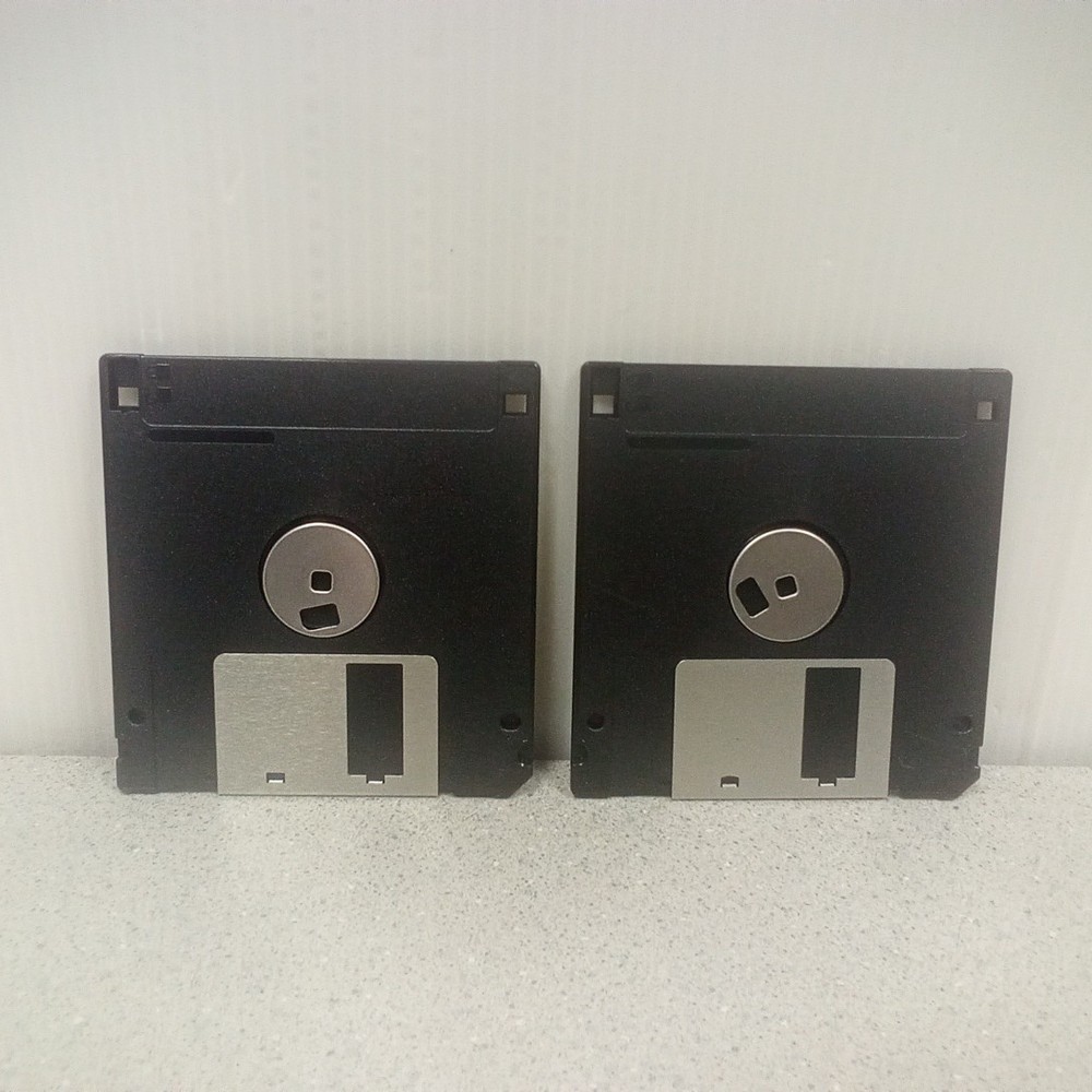 Logitech MouseWare 7.5 Floppy Disks, 3.5", Disk 1 & 2