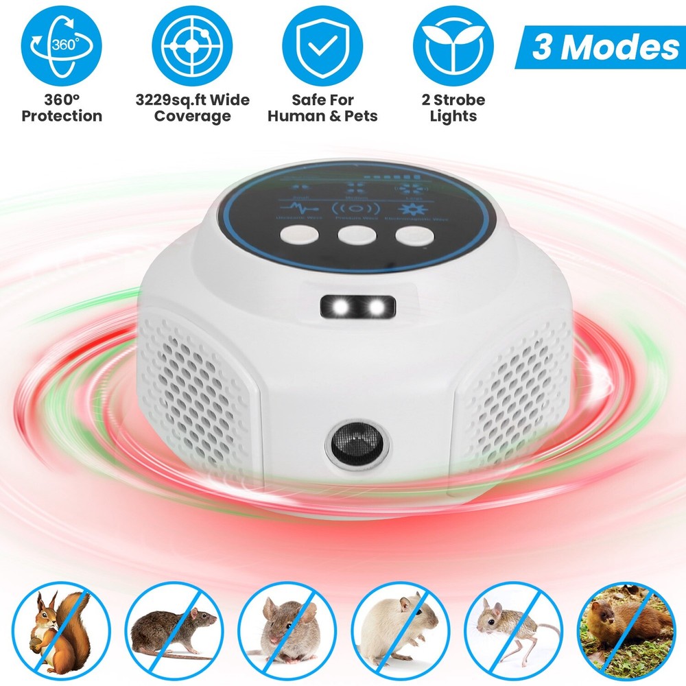 Ultrasonic Squirrel Repeller , for House