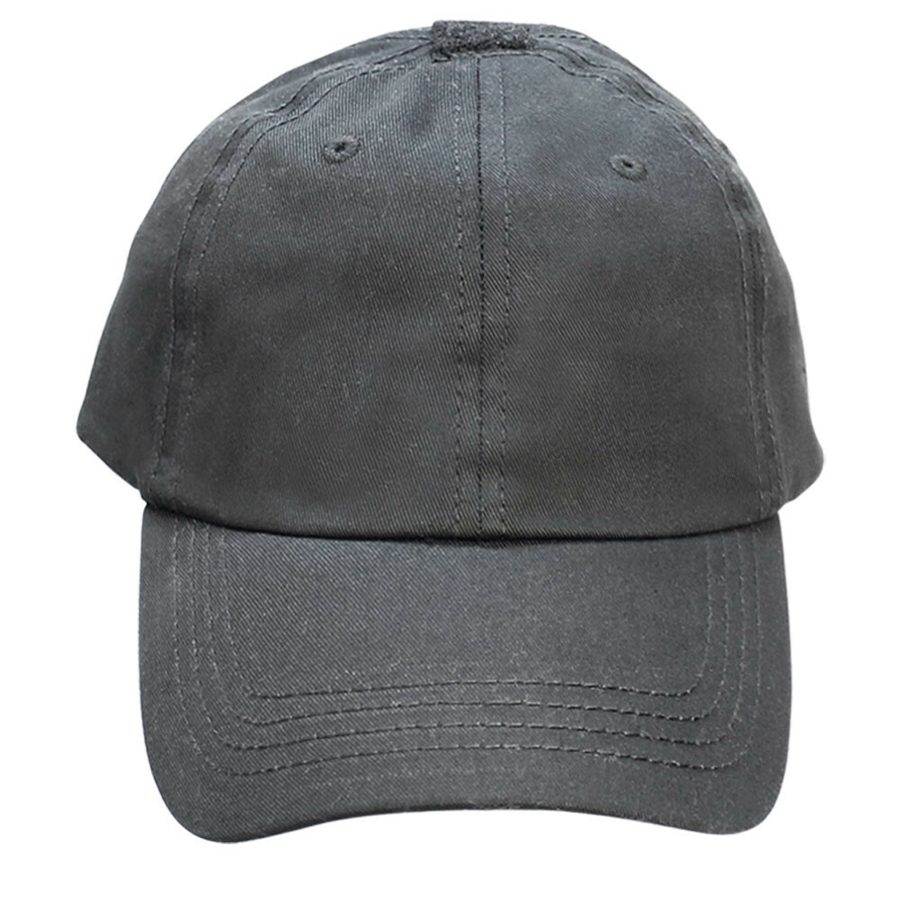 BLACK Tactical Team Cap Military Special Swat Operator Hat Adjustable Back Strap
