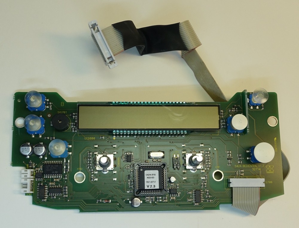 Eppendorf 5424 Centrifuge LCD Display, PCB Control Board, Panel with Knobs