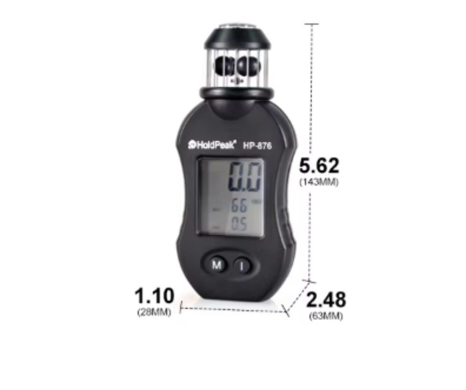 Anemometer High-Precision Digital Duct Anemometer Handheld Wind Speed Meter