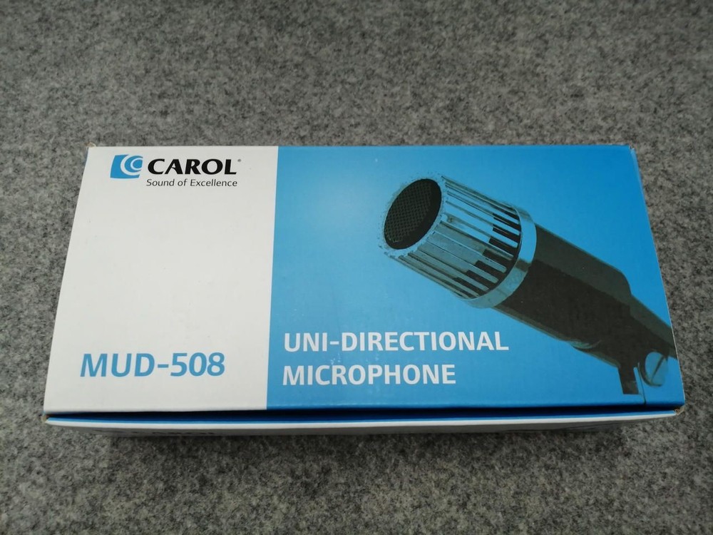CAROL Dynamic Microphone MUD-508 Used